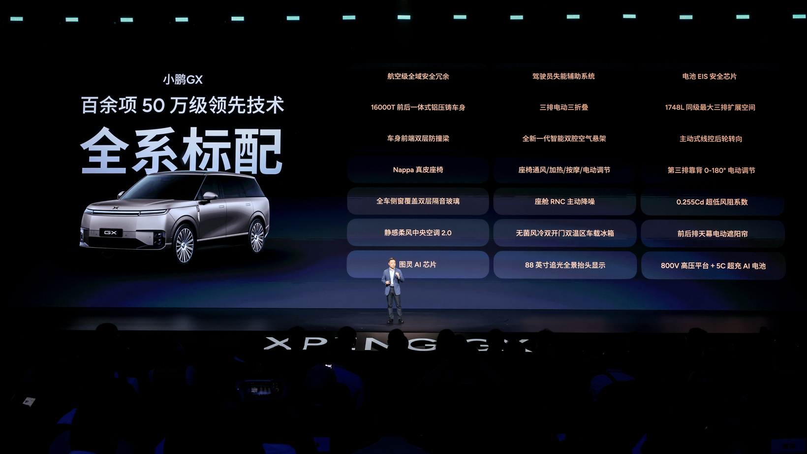 เริ่มต้นที่ 269,800 หยวน เสี่ยวเผิง GX ปรับเปลี่ยนมาตรฐานคุณค่ารถ SUV ขนาดเต็ม