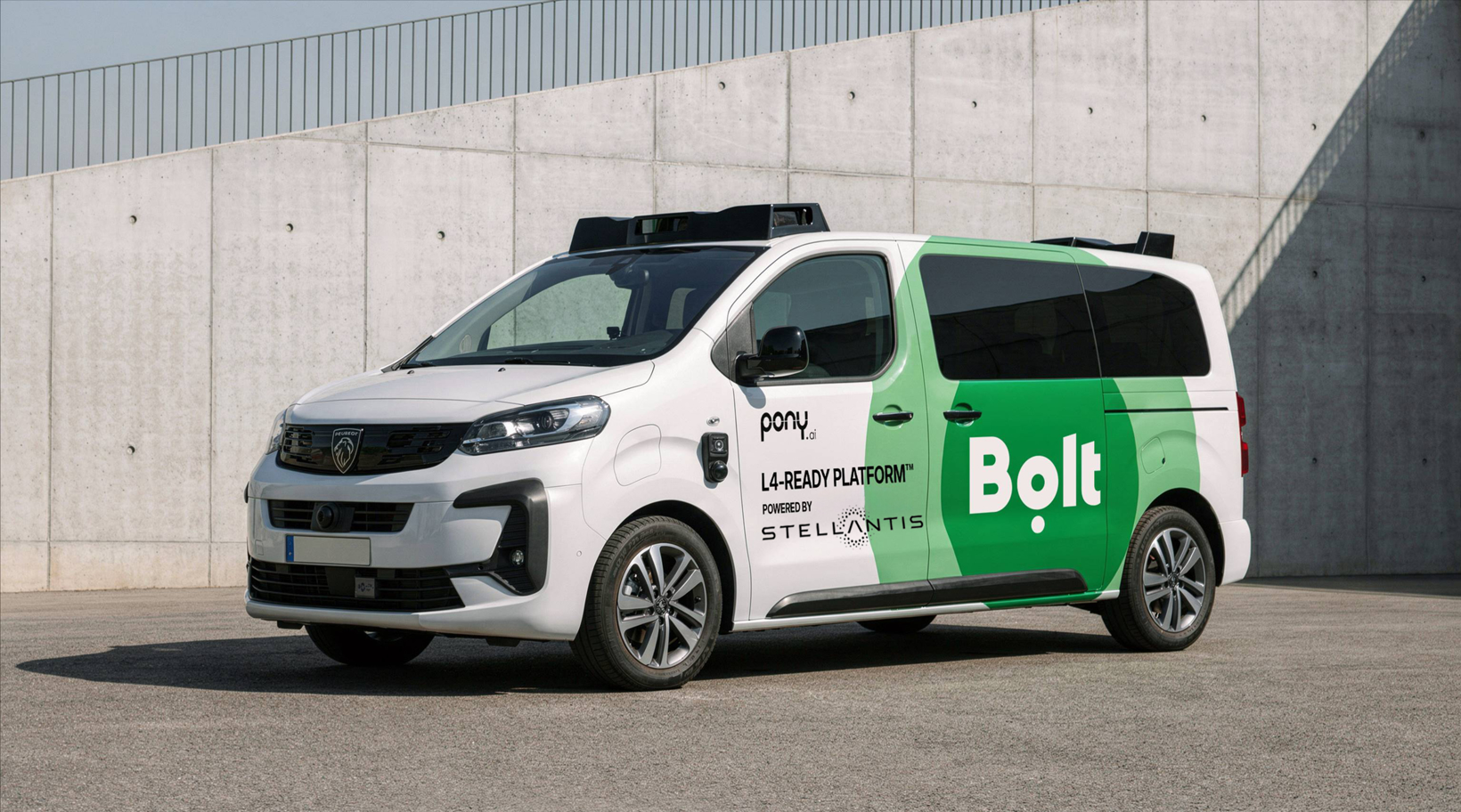 Pony.ai ร่วมมือกับ Bolt และ Stellantis เปิดทดสอบ Robotaxi ในลักเซมเบิร์ก