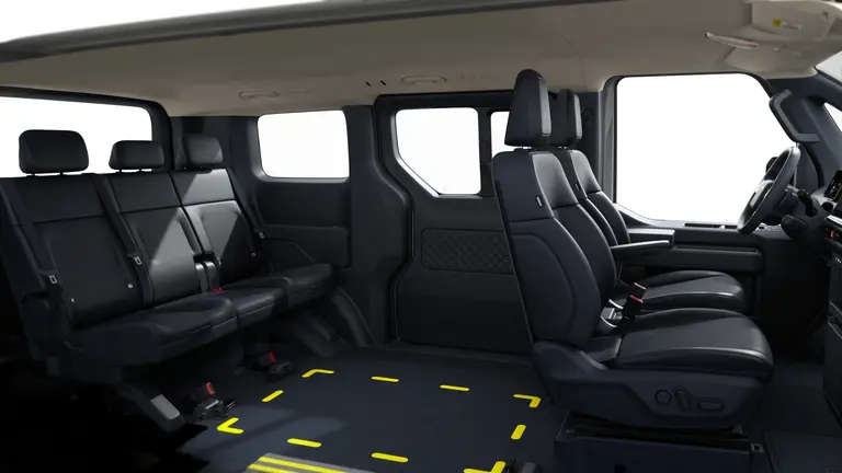 รถ UD Taxi ของกรุงโซลที่ใช้พื้นฐาน Kia PV5 WAV